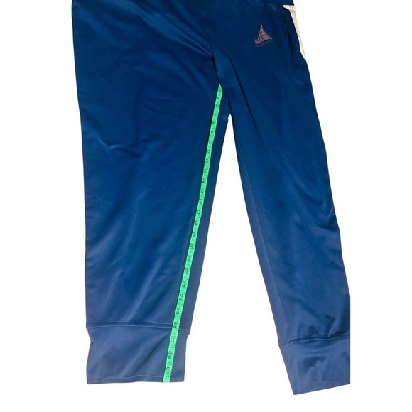 Disney World 50th Anniversary Blue Castle Track Sweat Pants 2X Pockets Lounge‎ - Picture 4 of 6